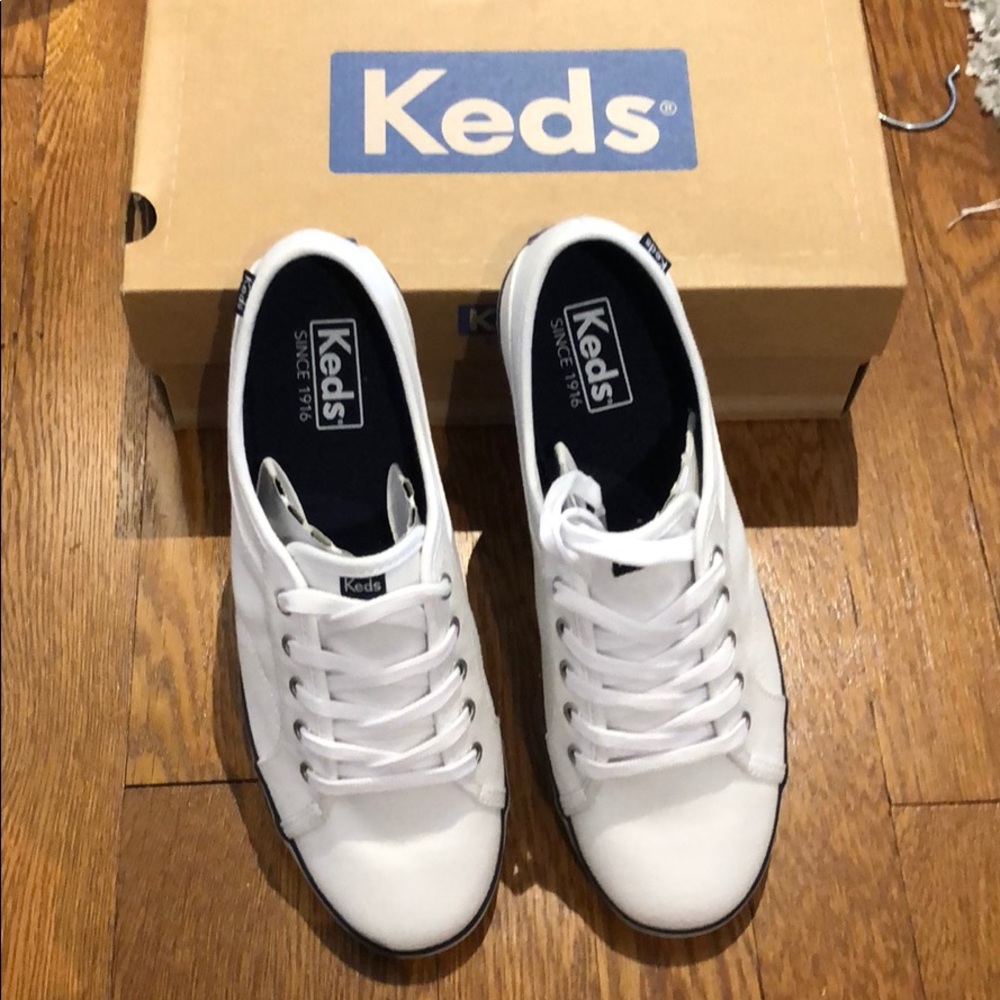 NWT Keds | Coursa White Sneakers - Brand New
